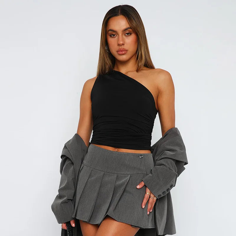 Celeste One-Shoulder Tank