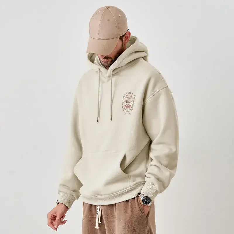 Blue Graphic Hoodie
