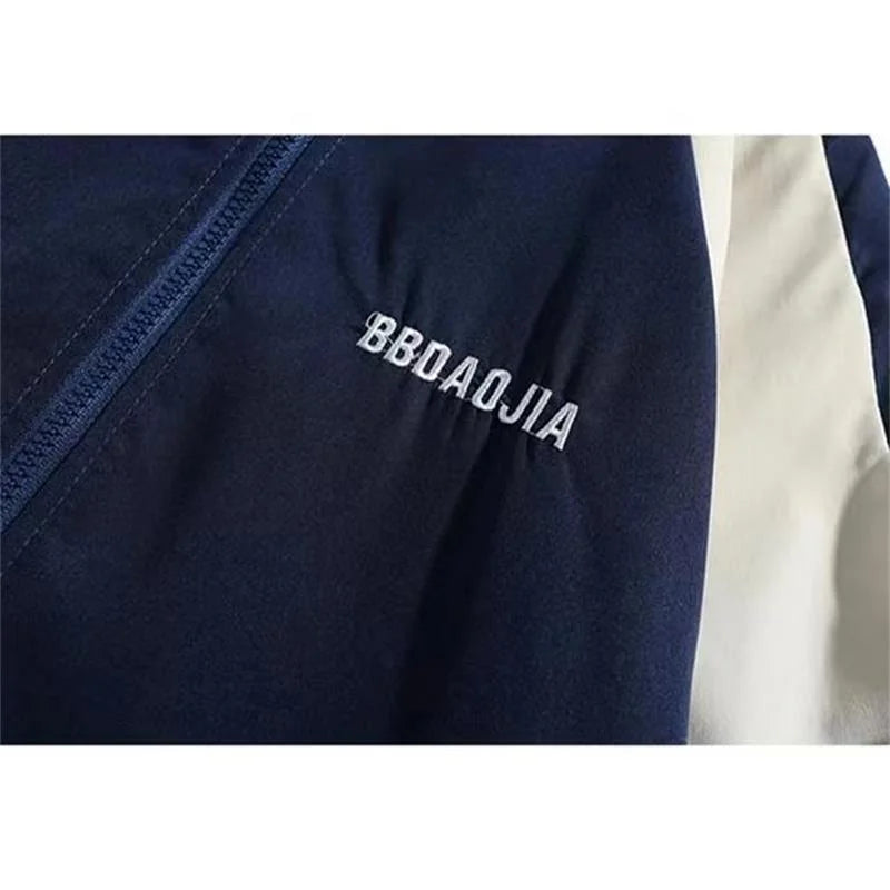 Color Block Varsity Jacket