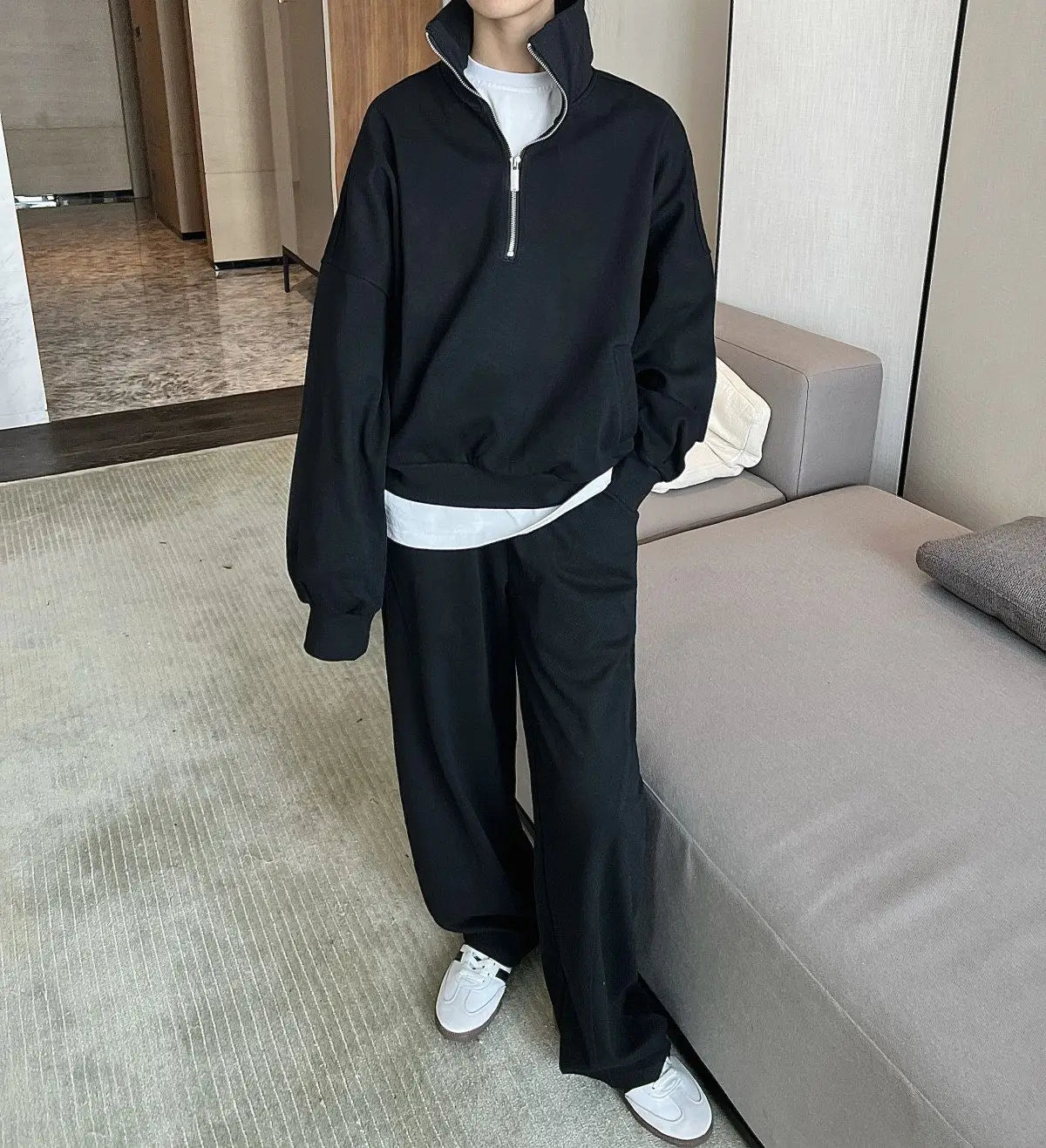 Half-Zip Street Sweatshirt