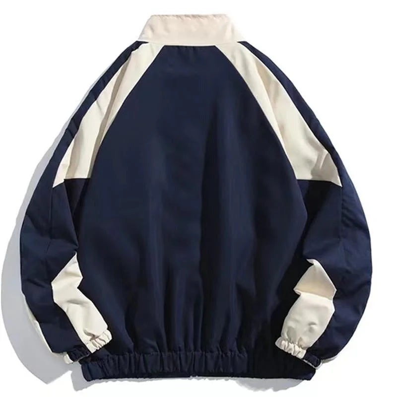 Color Block Varsity Jacket