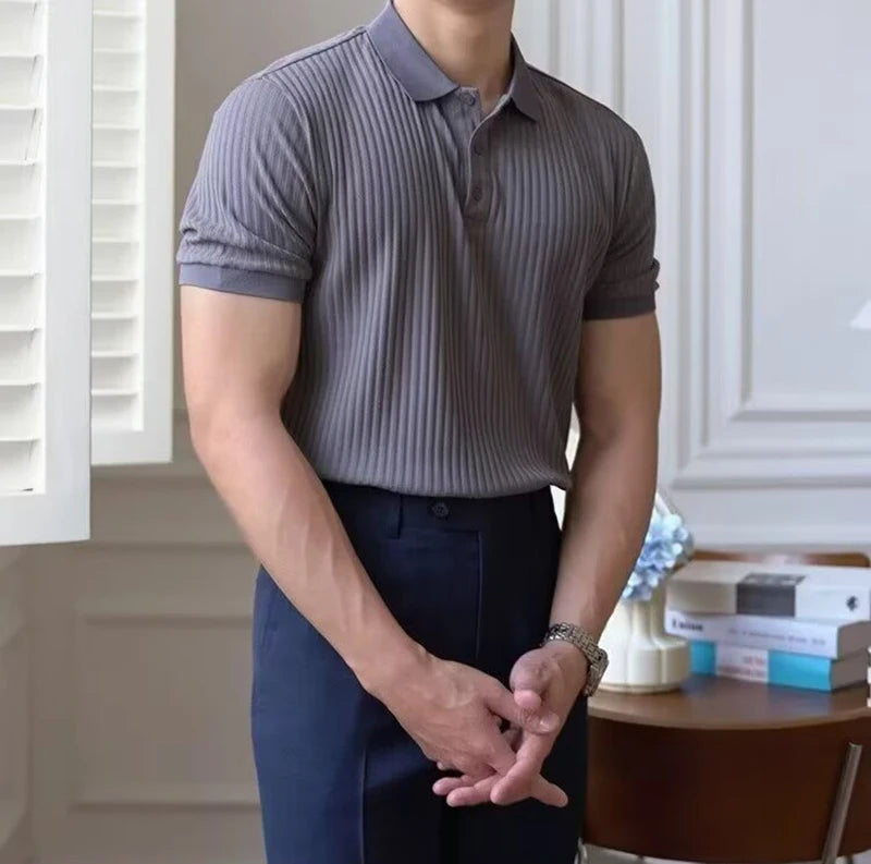 Classic Summer Knit Polo