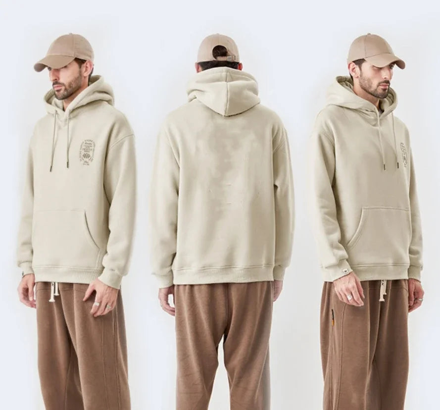 Blue Graphic Hoodie