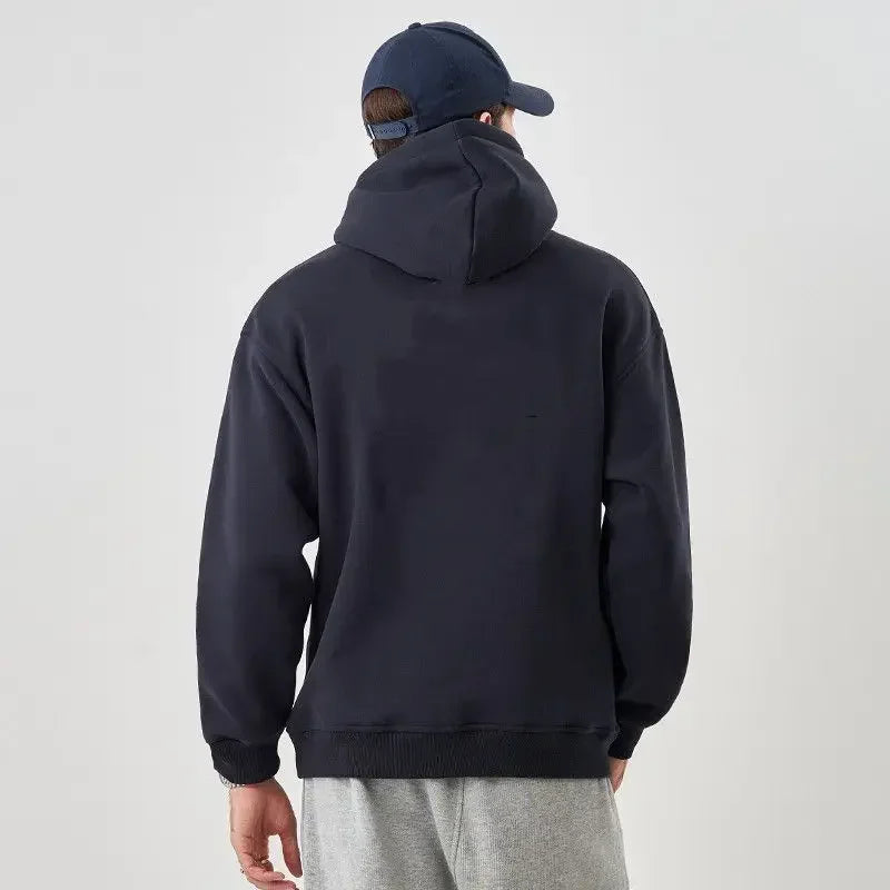 Blue Graphic Hoodie
