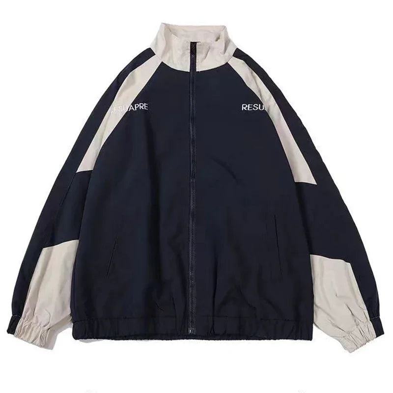 Color Block Varsity Jacket