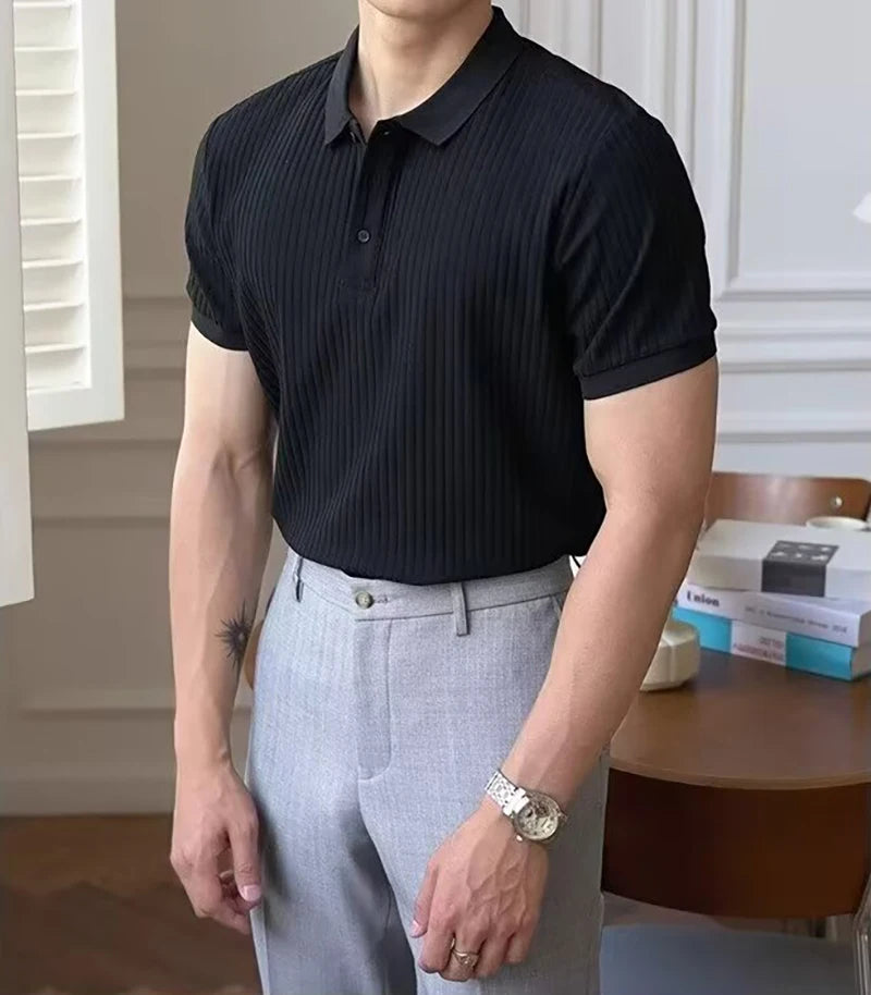 Classic Summer Knit Polo