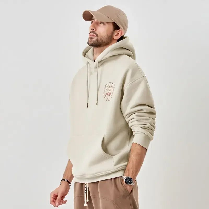 Blue Graphic Hoodie