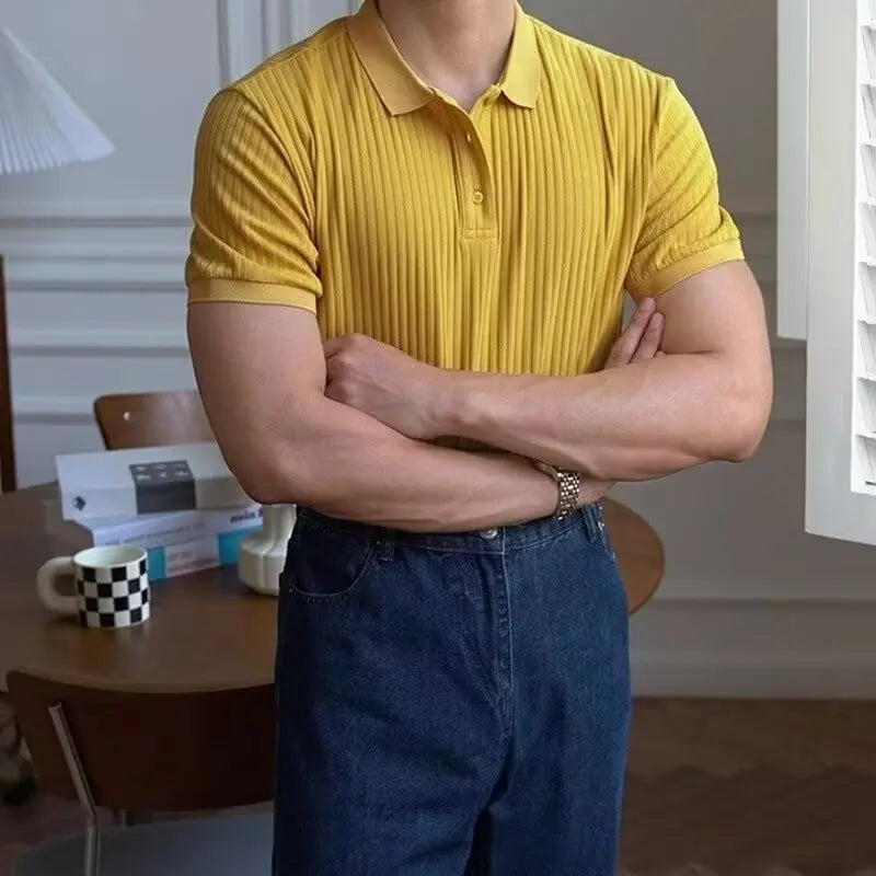 Classic Summer Knit Polo