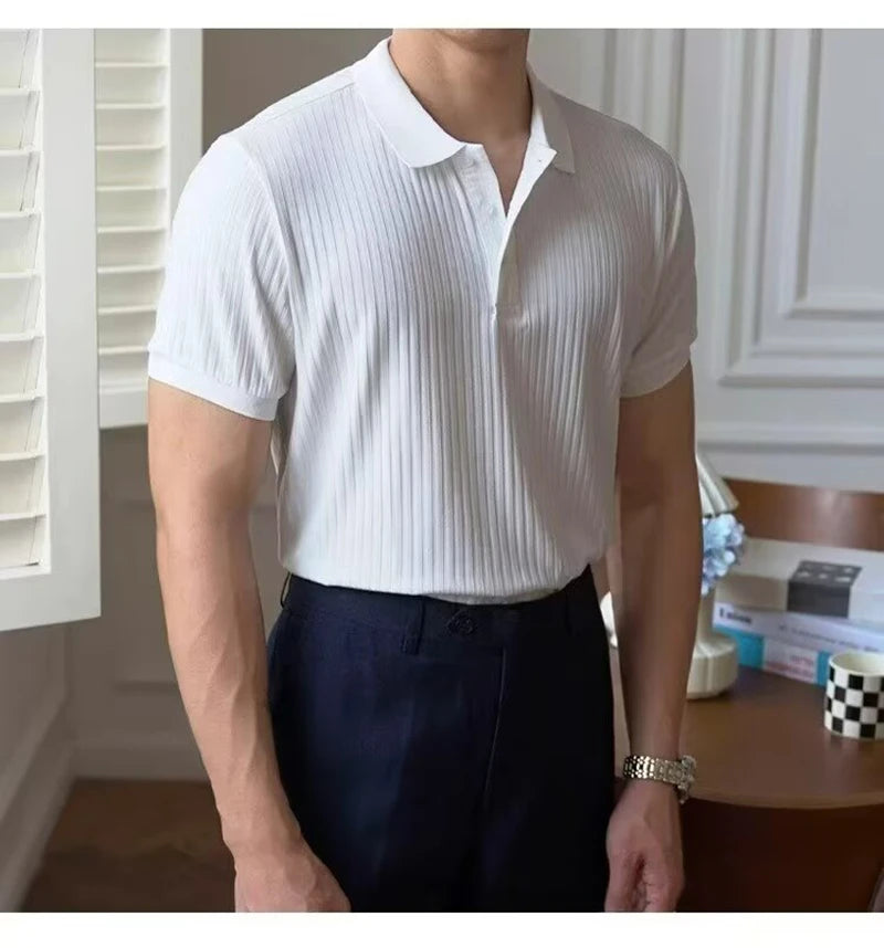 Classic Summer Knit Polo