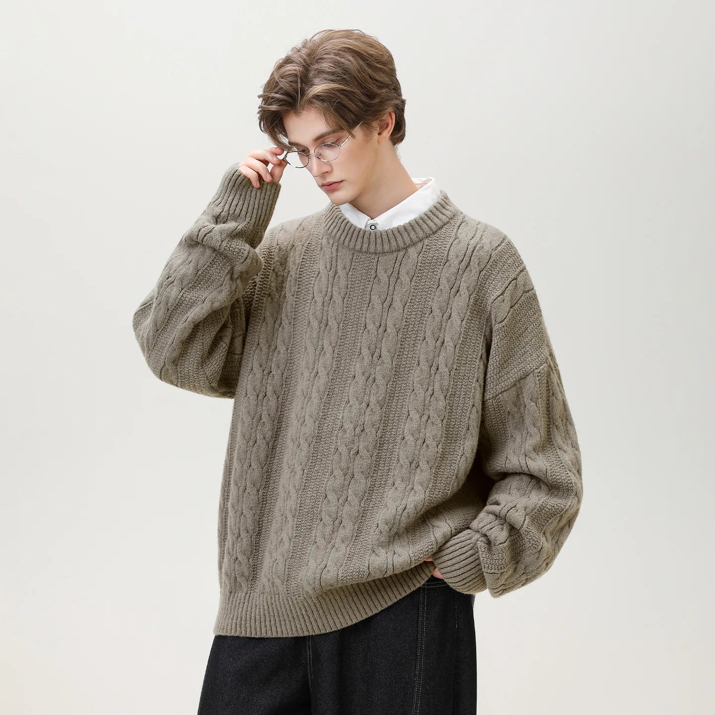 The Ivory Knit Sweater
