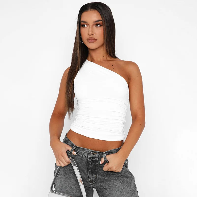 Celeste One-Shoulder Tank