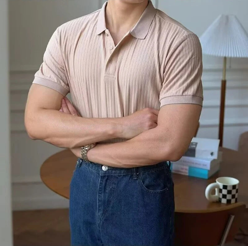 Classic Summer Knit Polo