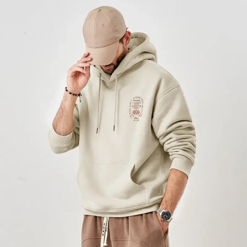 Blue Graphic Hoodie