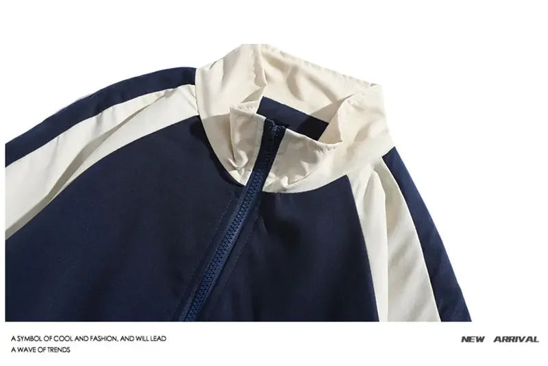 Color Block Varsity Jacket