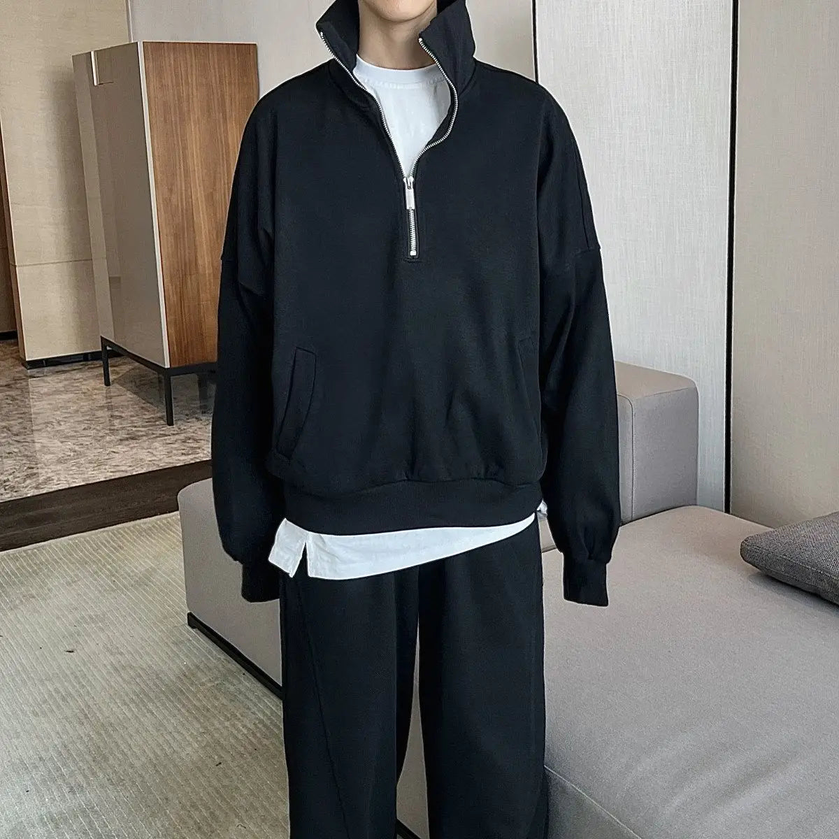 Half-Zip Street Sweatshirt