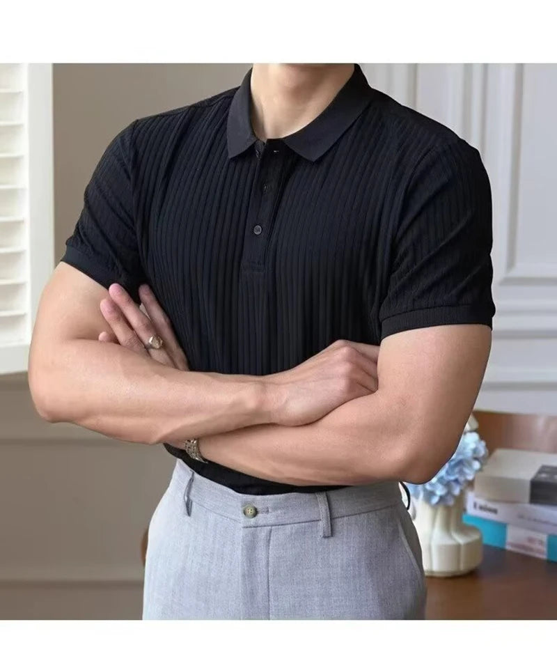 Classic Summer Knit Polo