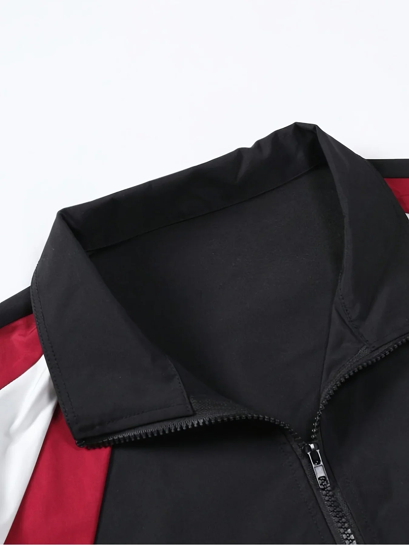 Men’s Color-Blocked Windproof Jacket