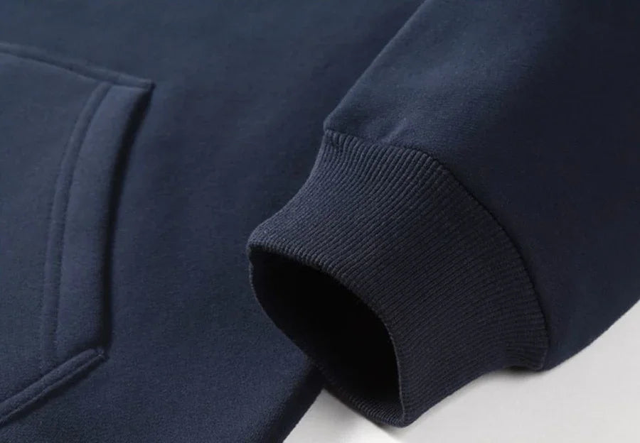 Blue Graphic Hoodie
