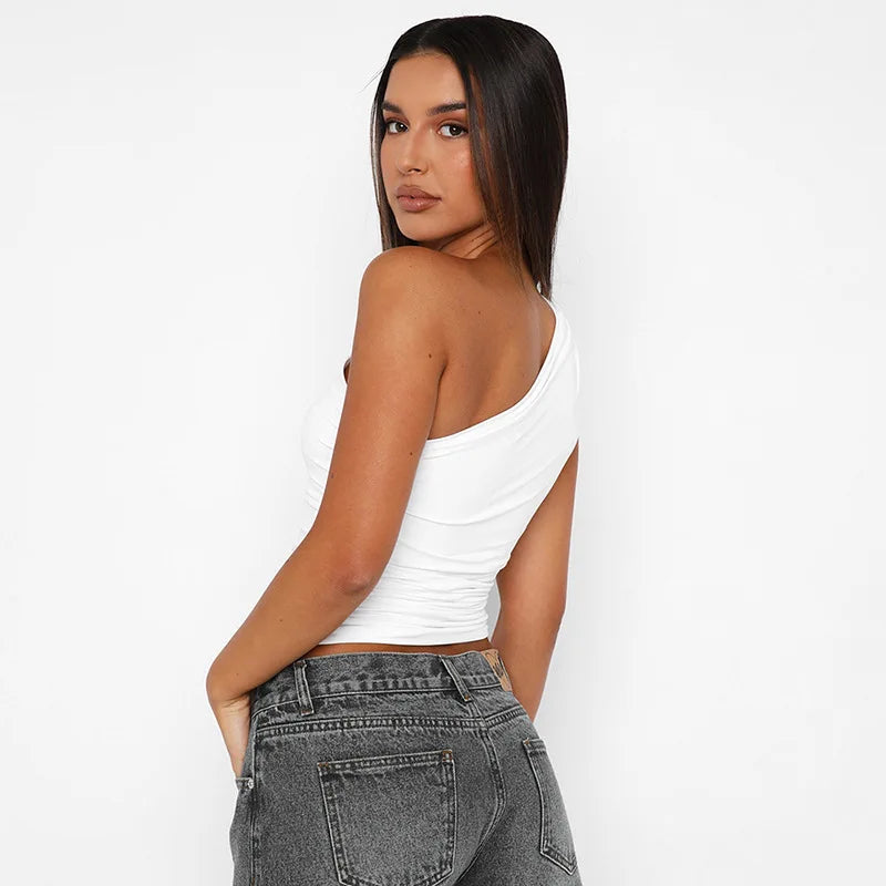 Celeste One-Shoulder Tank