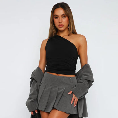 Celeste One-Shoulder Tank