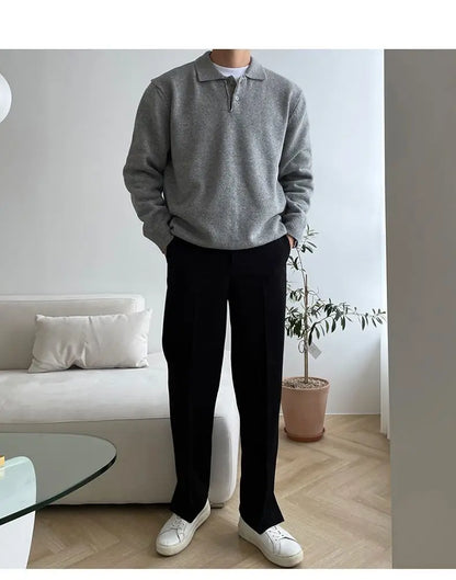 Riviera Button Knit