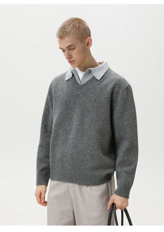 The Oxford Polo Pullover