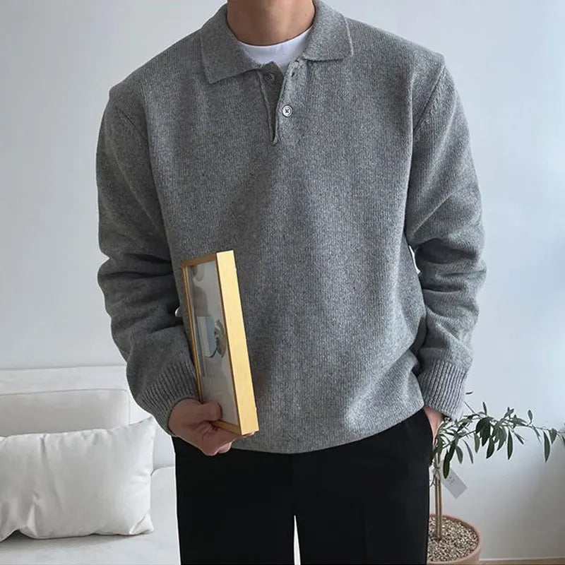 Riviera Button Knit