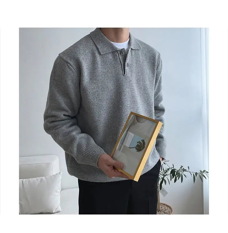 Riviera Button Knit