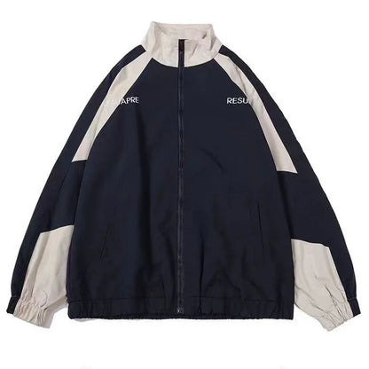 Color Block Varsity Jacket