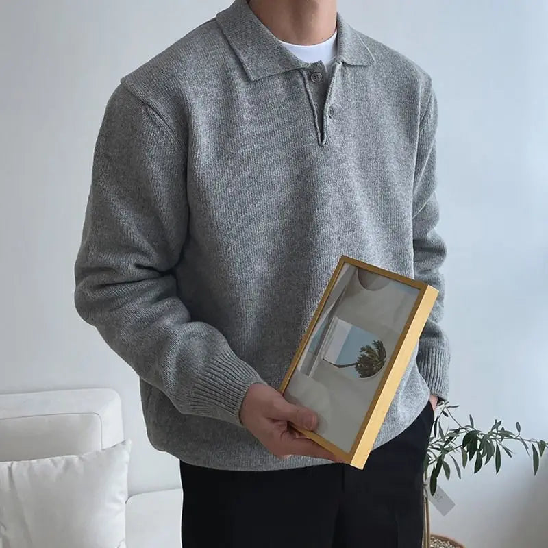 Riviera Button Knit