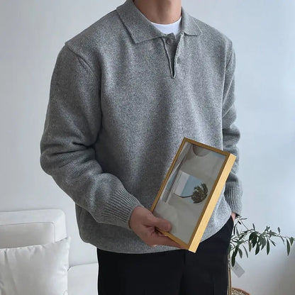 Riviera Button Knit