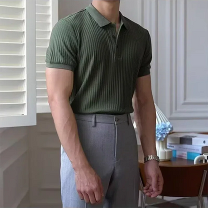 Classic Summer Knit Polo