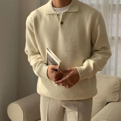 Riviera Button Knit
