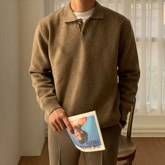 Riviera Button Knit