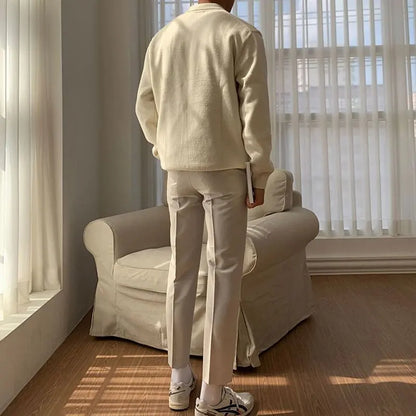 Riviera Button Knit