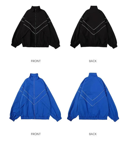 Color Block Varsity Jacket
