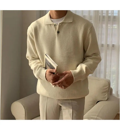 Riviera Button Knit