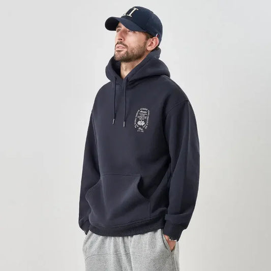 Blue Graphic Hoodie